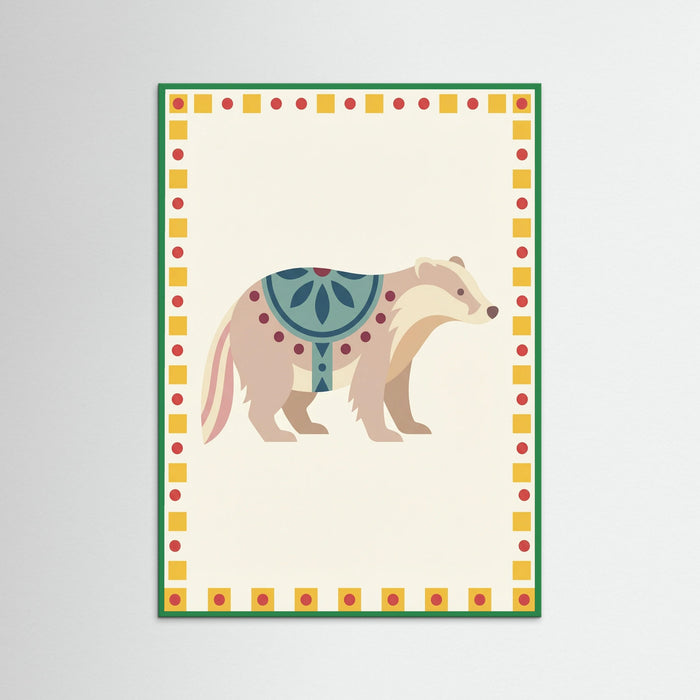 Green Wood Whimsical Steed