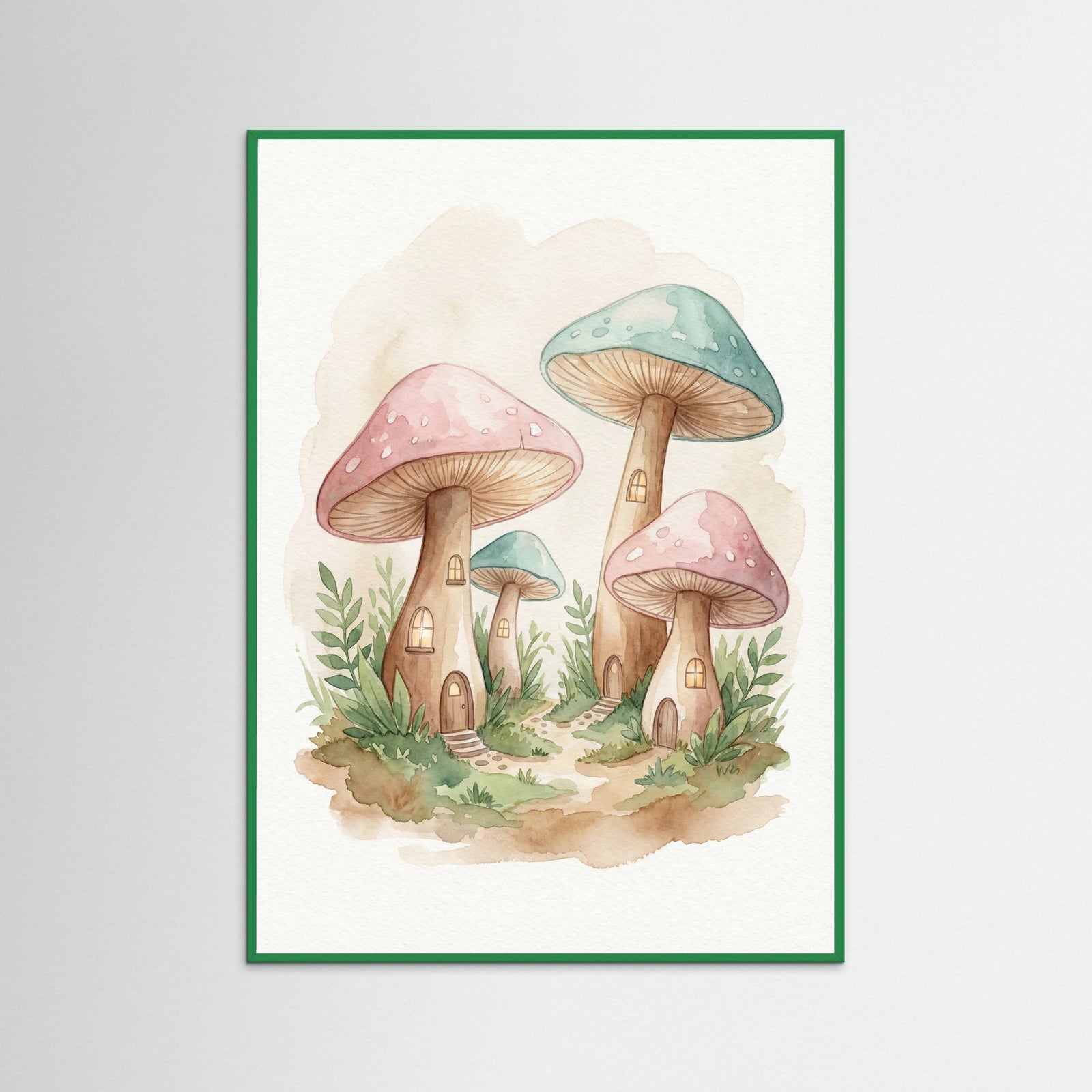 Green Wood Whimsical Treehouse