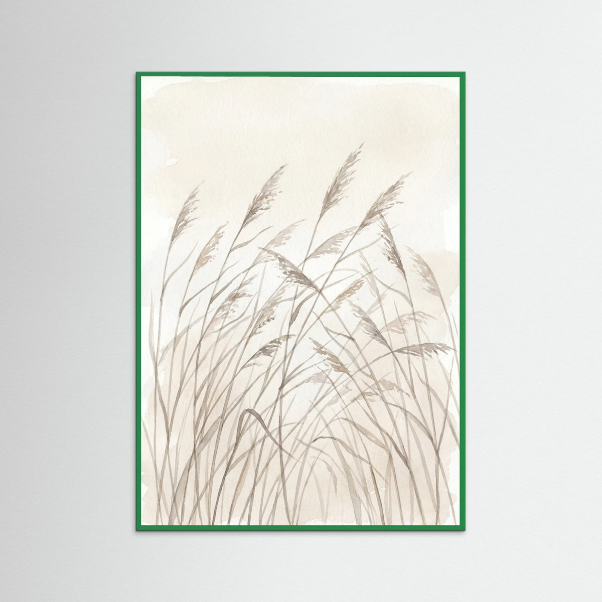 Green Wood Whispering Feathers