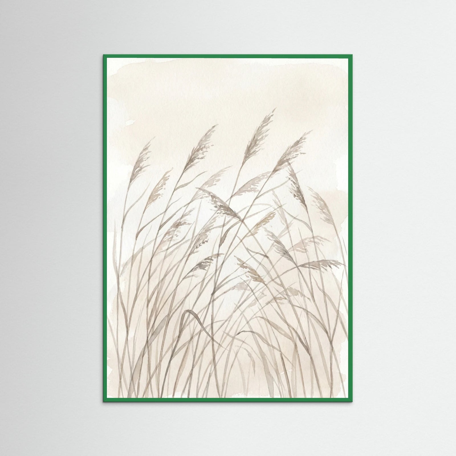 Green Wood Whispering Feathers