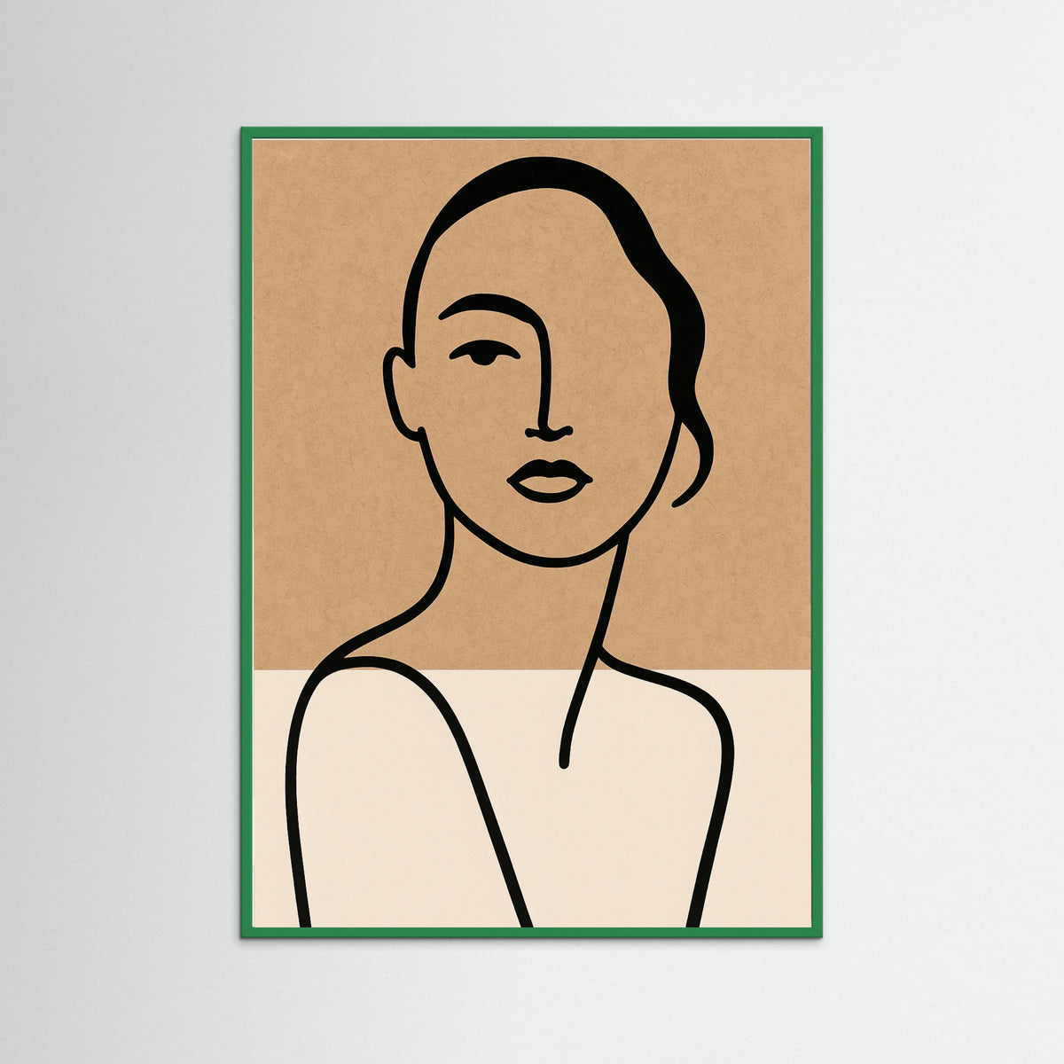 Green Wood Whispering Portrait
