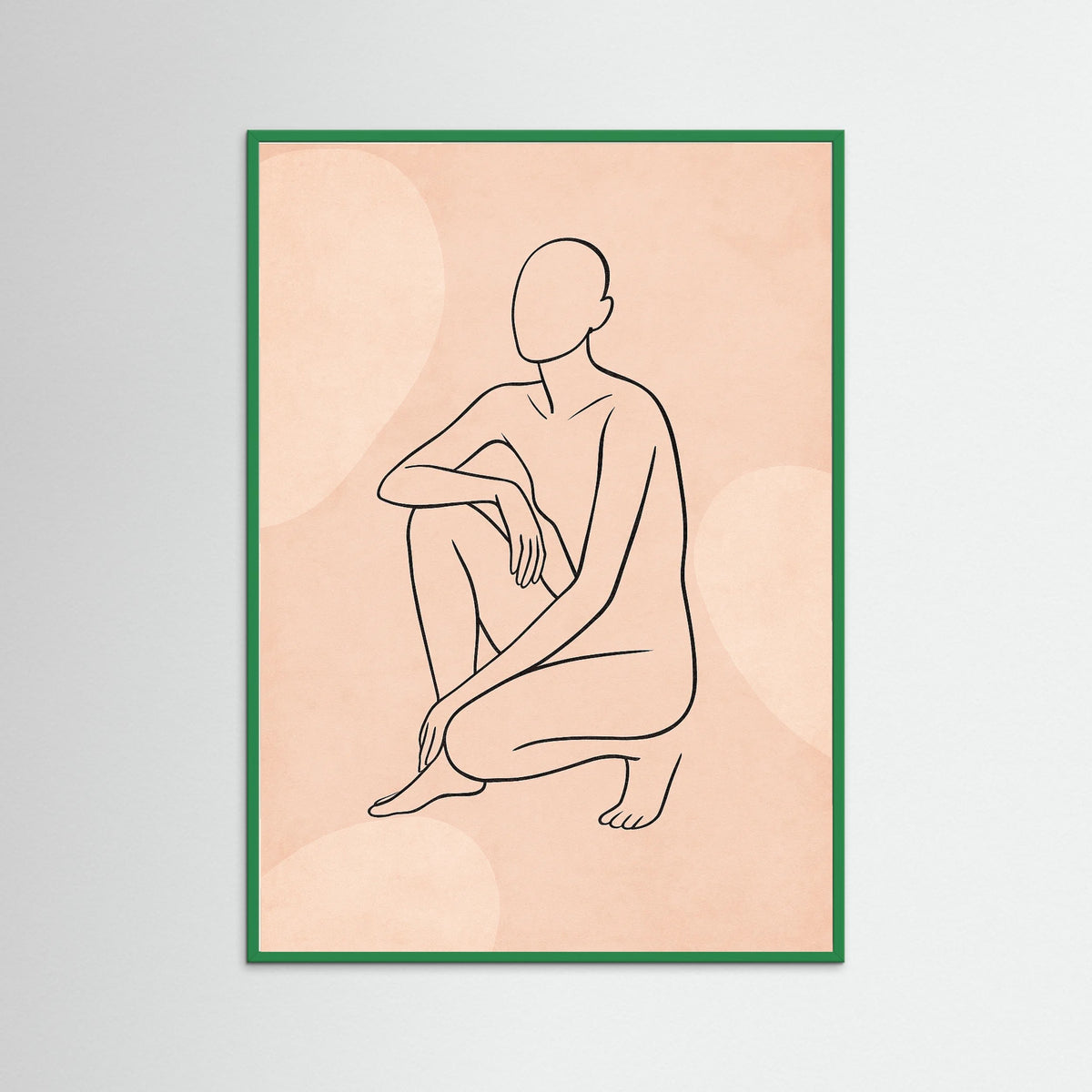 Green Wood Whispering Silhouette