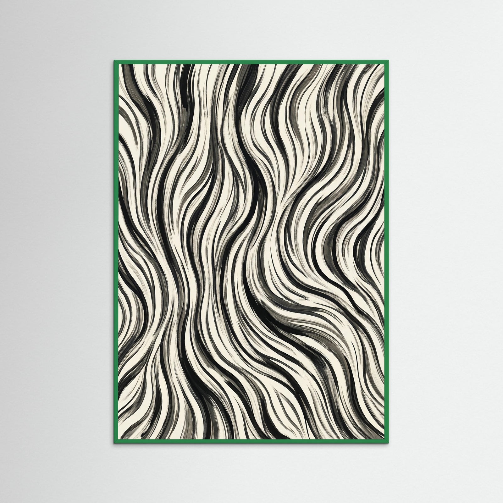 Green Wood Wild Stripes