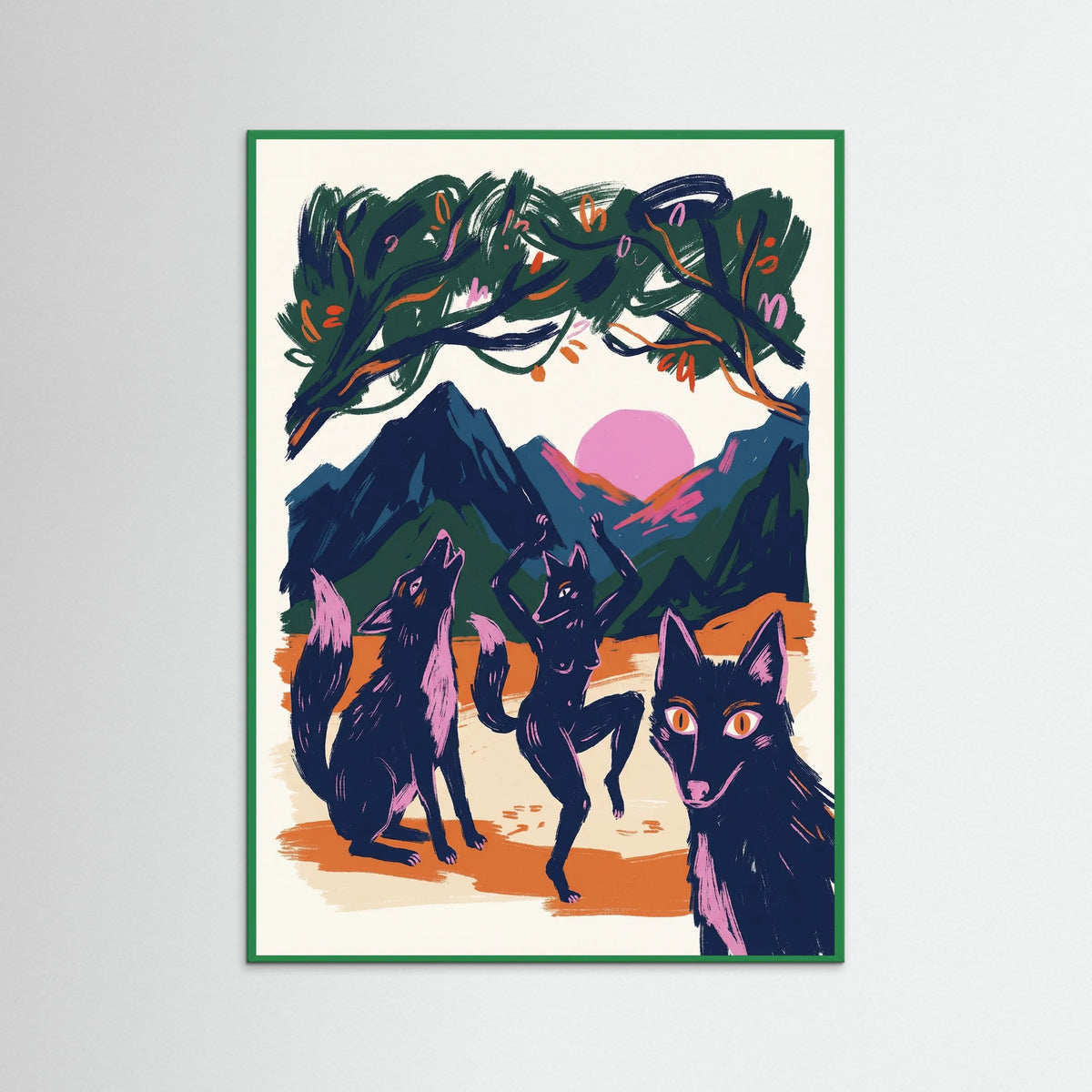 Green Wood Wild Women Manifest