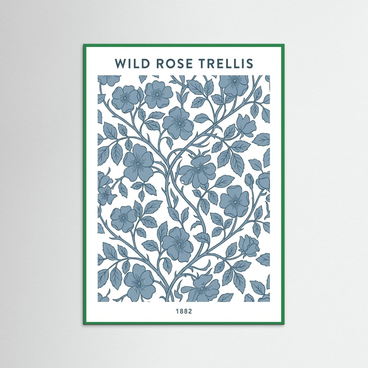 Green Wood Willow Pattern Calm