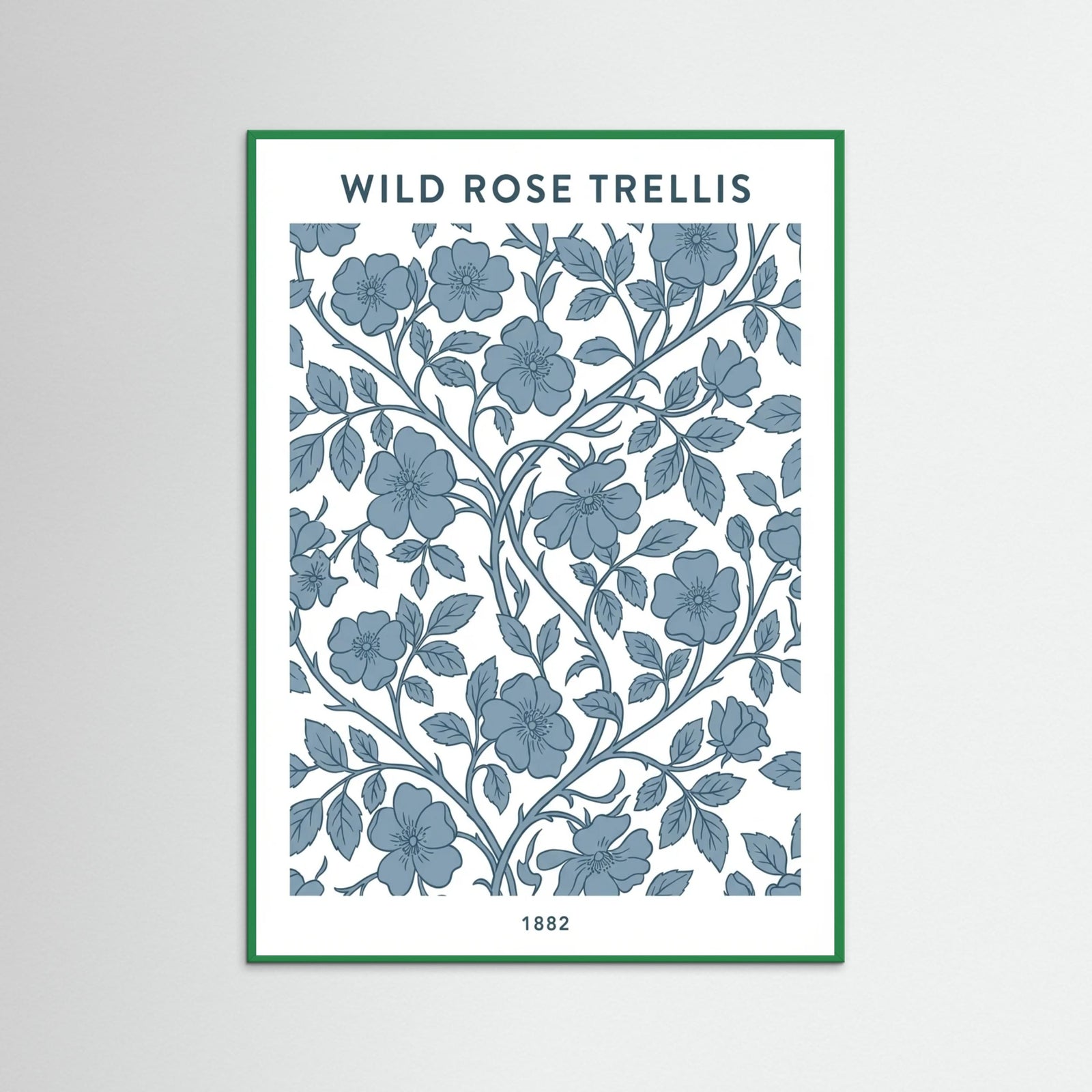 Green Wood Willow Pattern Calm