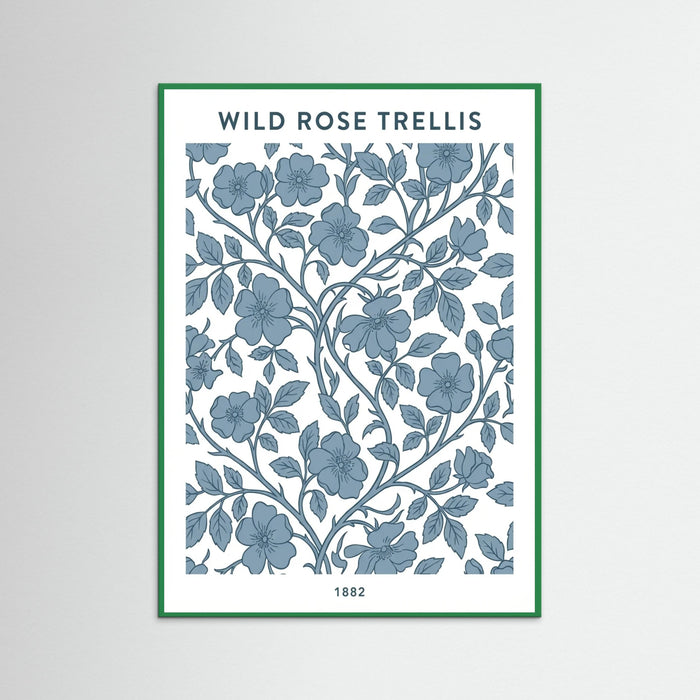 Green Wood Willow Pattern Calm