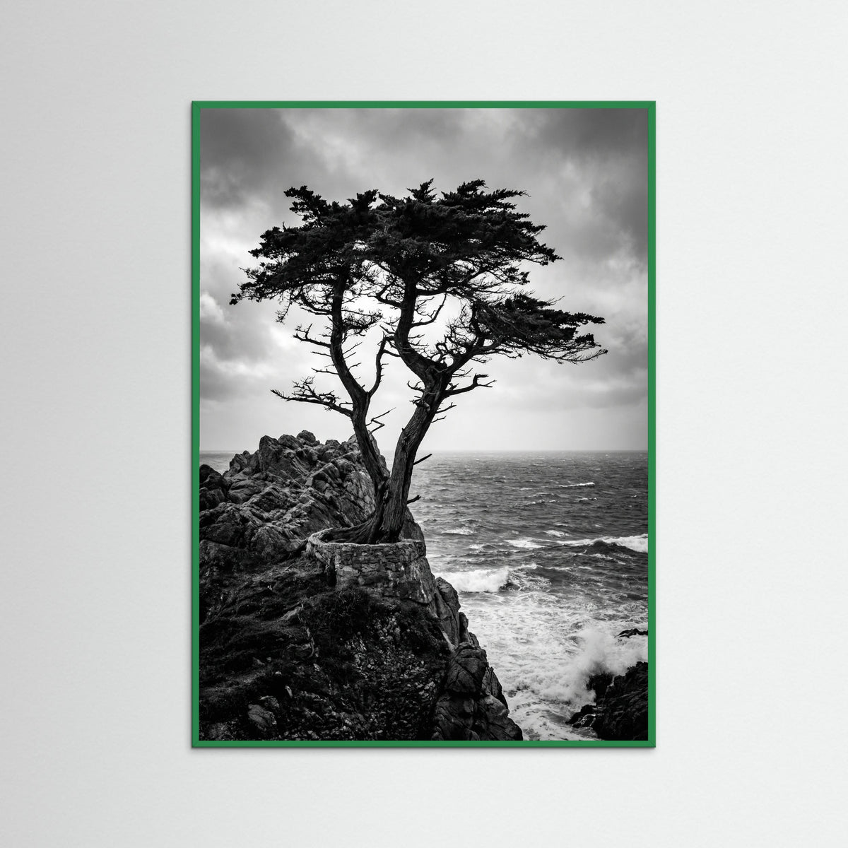 Green Wood Windblown Grace