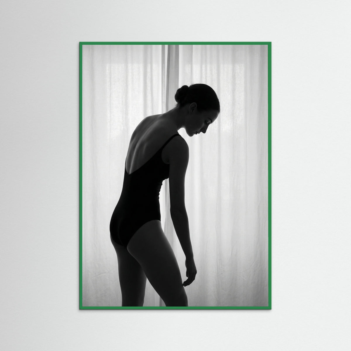 Green Wood Window Ballet