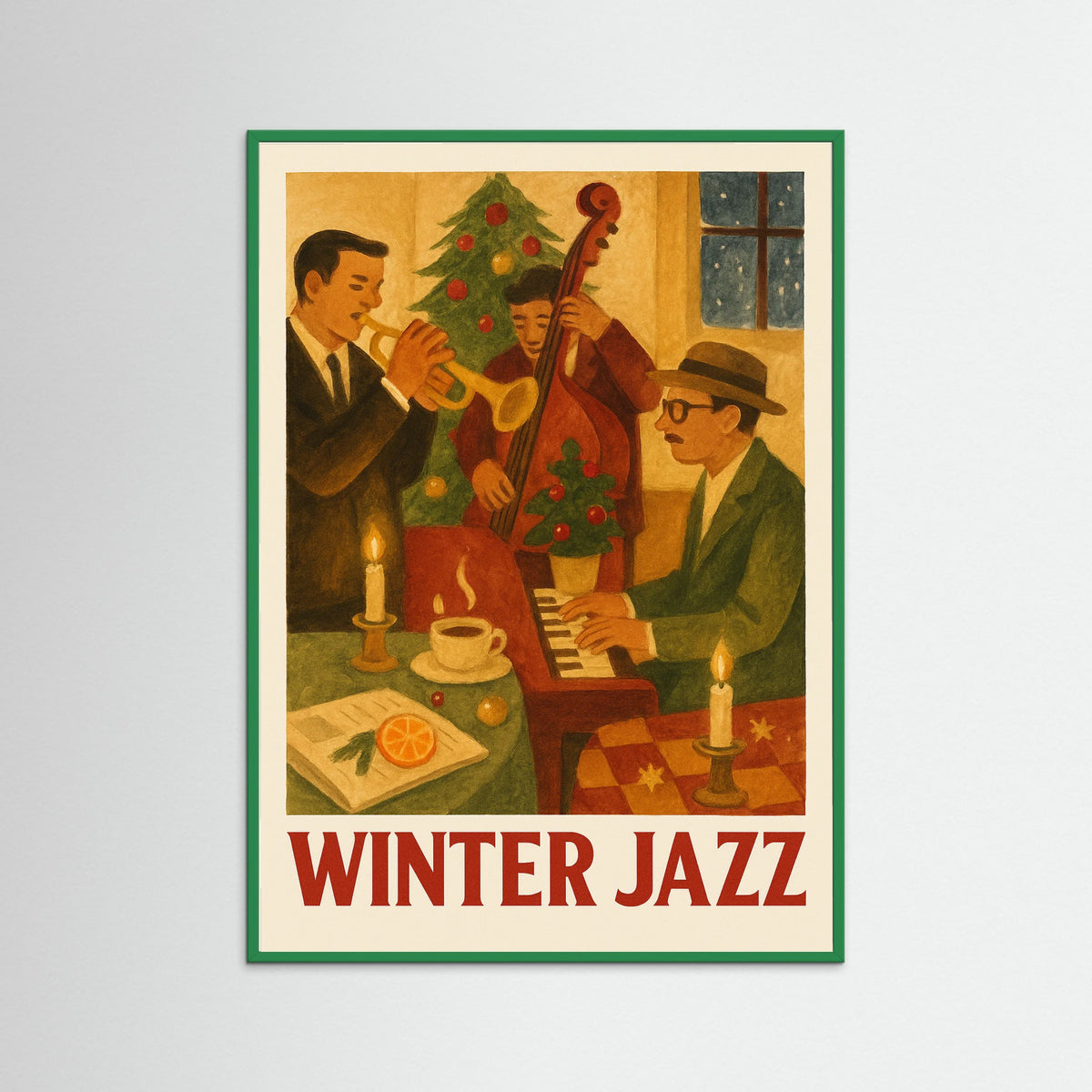 Green Wood Winter Jazz