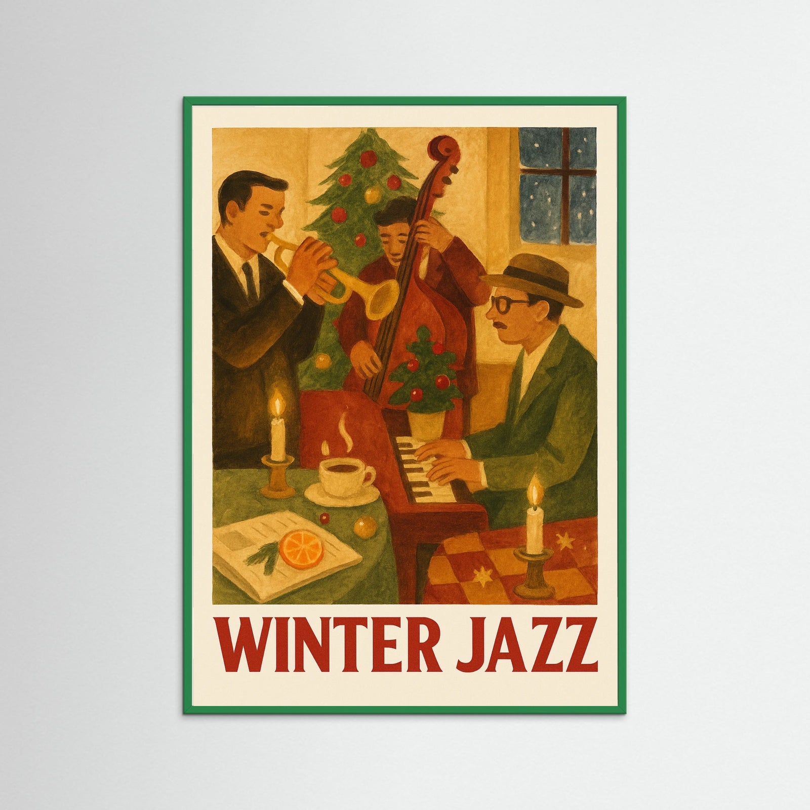 Green Wood Winter Jazz