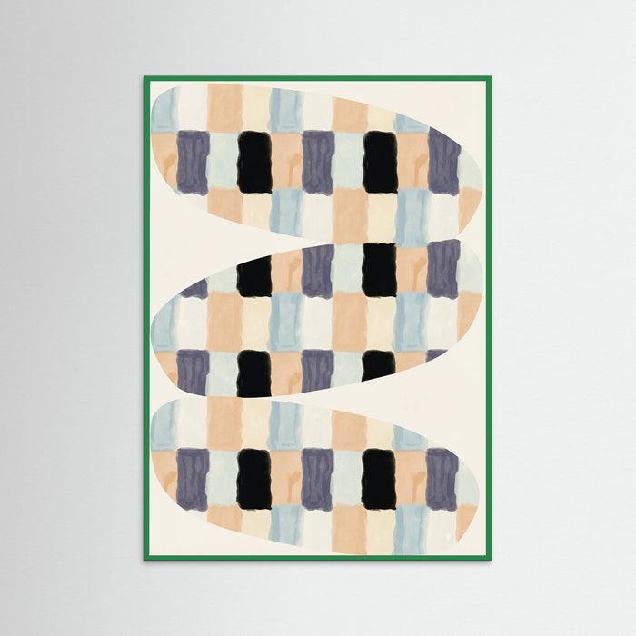 Green Wood Woven Flow