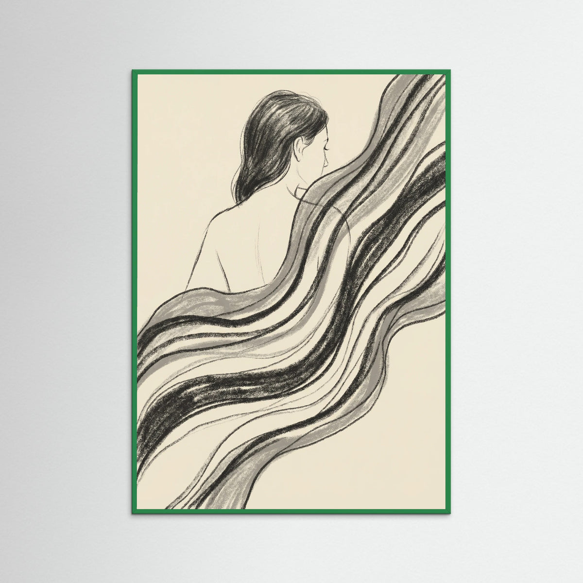 Green Wood Woven Grace