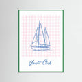 Póster Yacht Club – póster e impresión artística