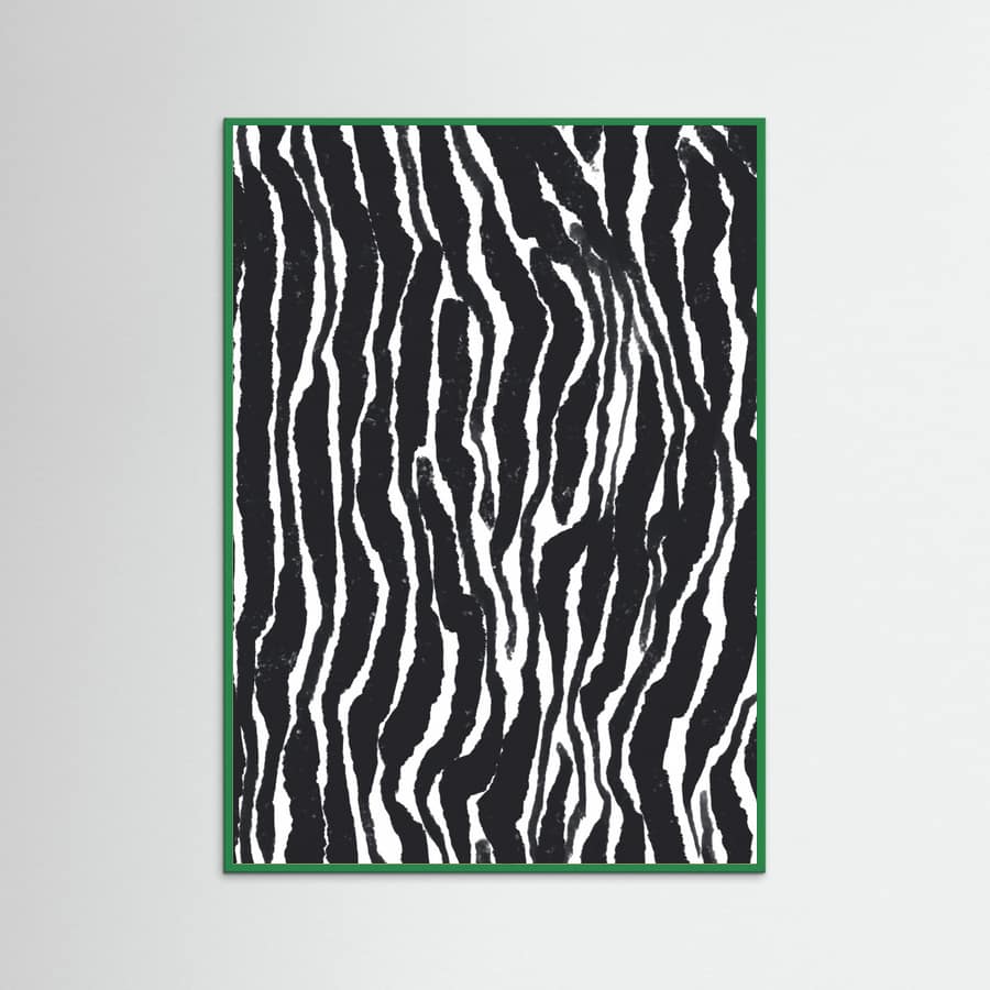 Zebra Pattern Poster – poster and art print
