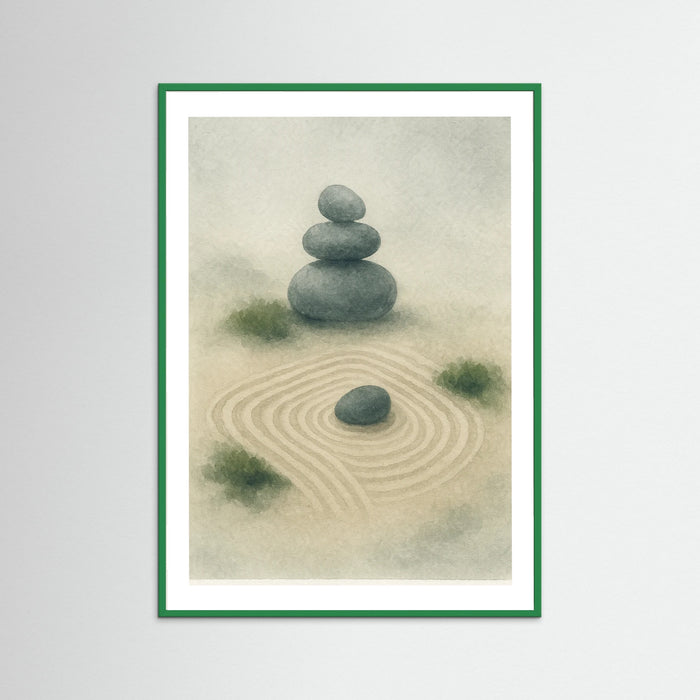 Green Wood Zen Garden