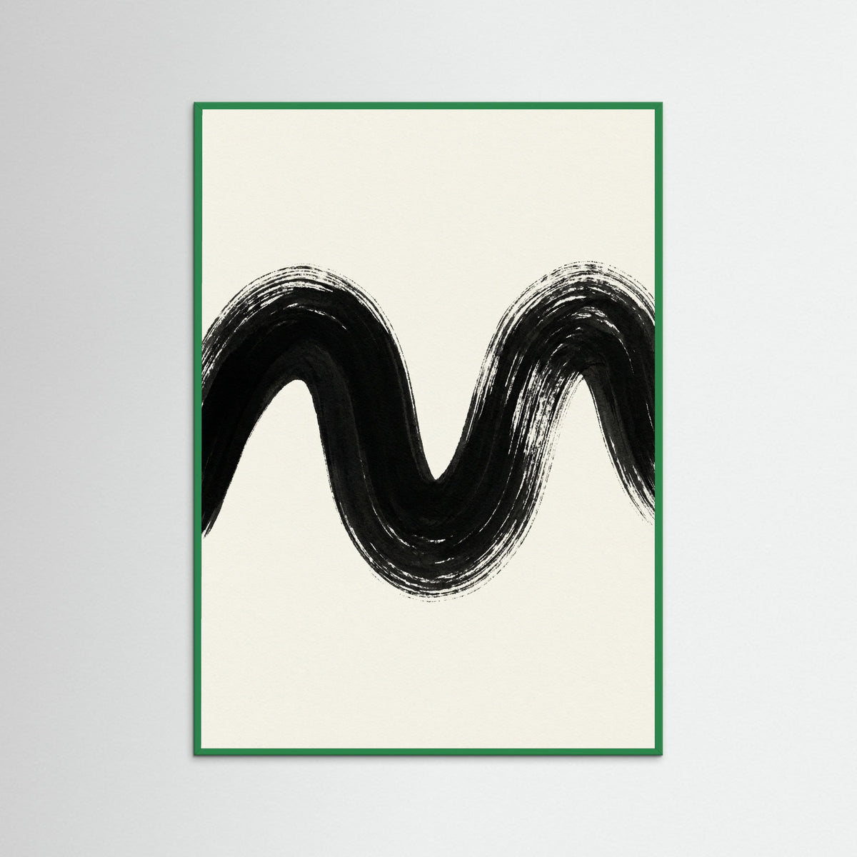 Green Wood Zen Strokes