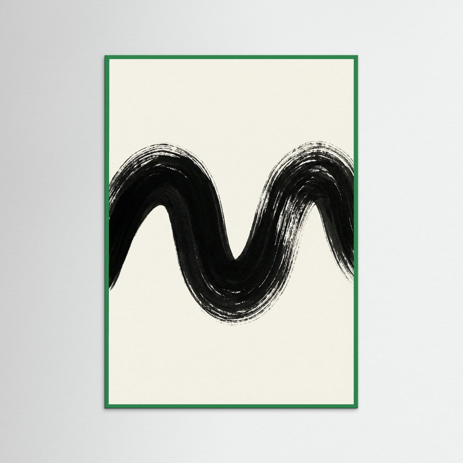Green Wood Zen Strokes