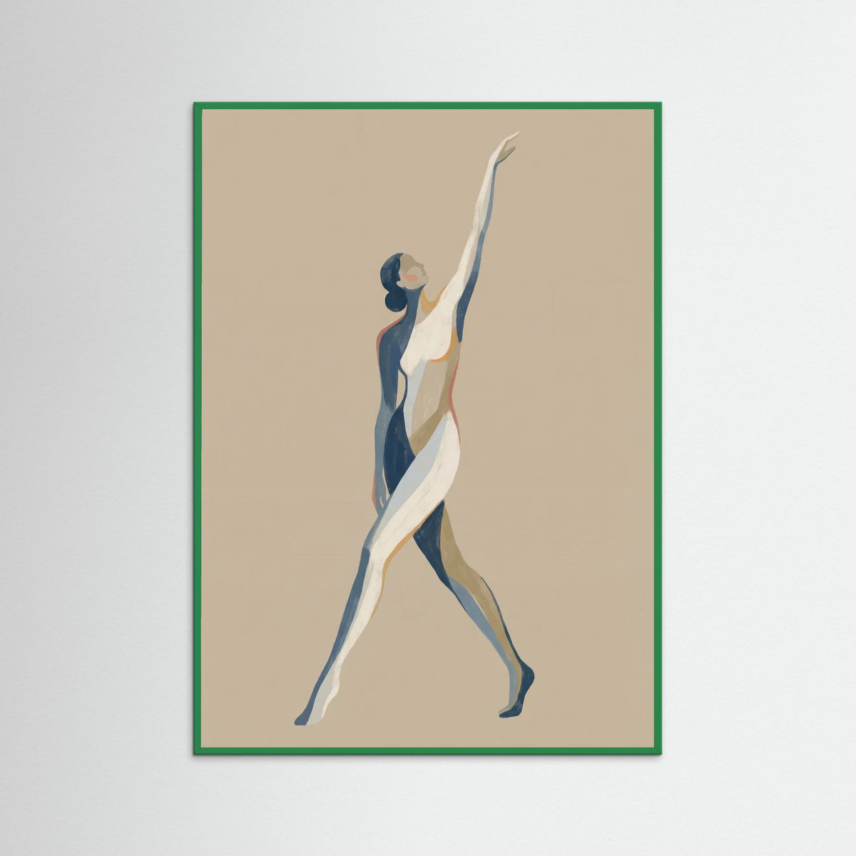 Green Wood Zodiac Capricorn Pose