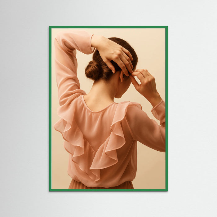 Green Wood photo Pink Silhouette