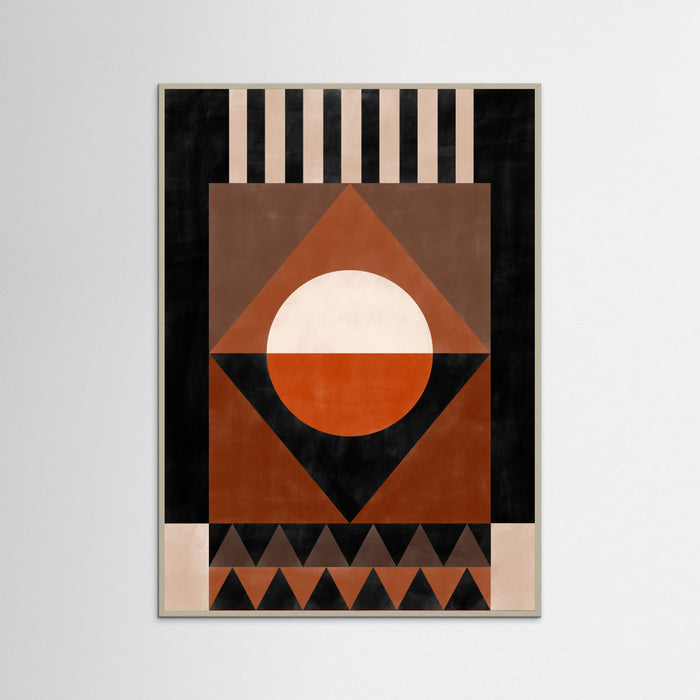 Grey Wood 3x4 27 Poster