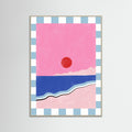Grey Wood Abstract Composition No. 45 Poster