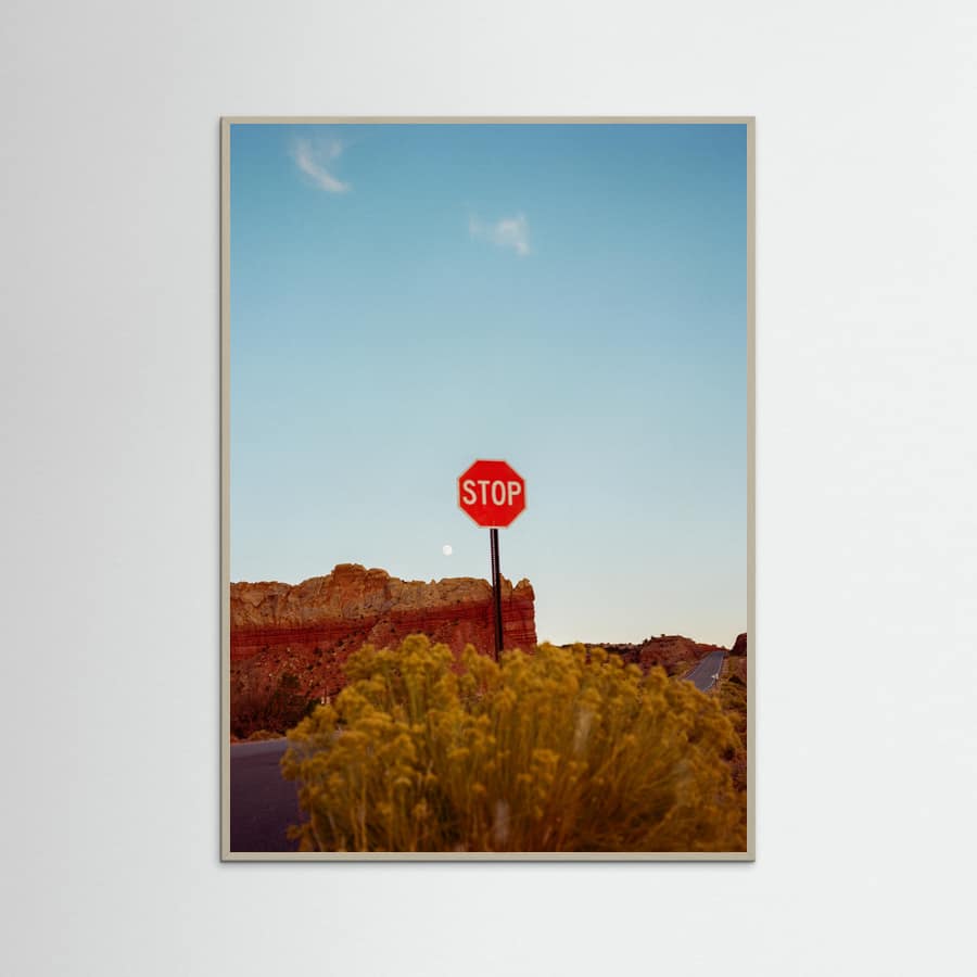 Abiquiu Sunset Poster – poster och konsttryck