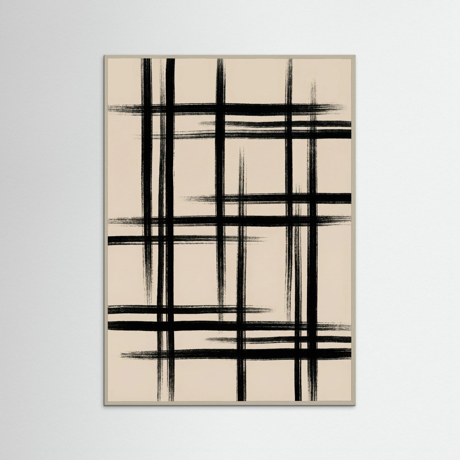 Grey Wood Abstract Arch