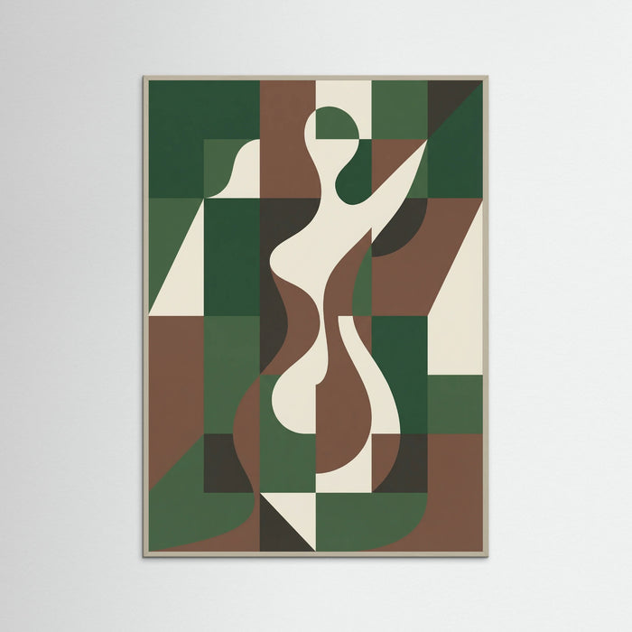 Grey Wood Abstract Art Pioneers