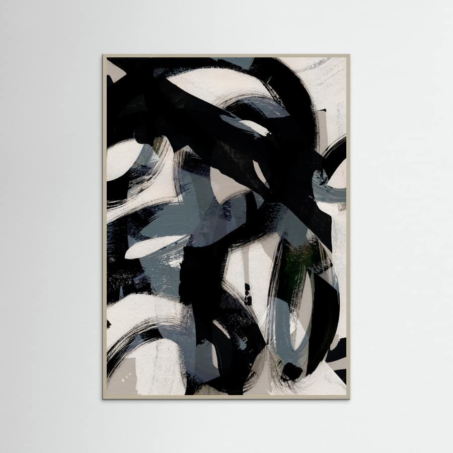 Poster Abstract Brush Strokes 152 – poster e stampa artistica