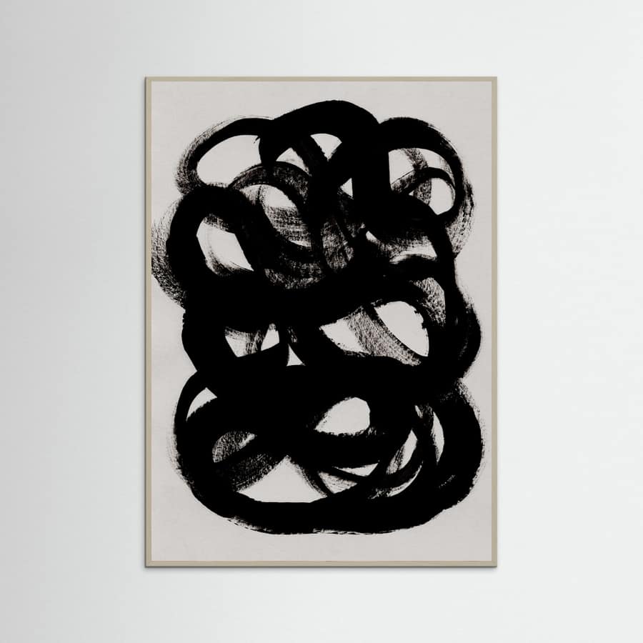 Poster Abstract Brush Strokes 84 – poster e stampa artistica