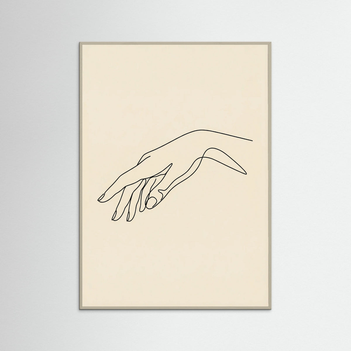 Grey Wood Abstract Female Form