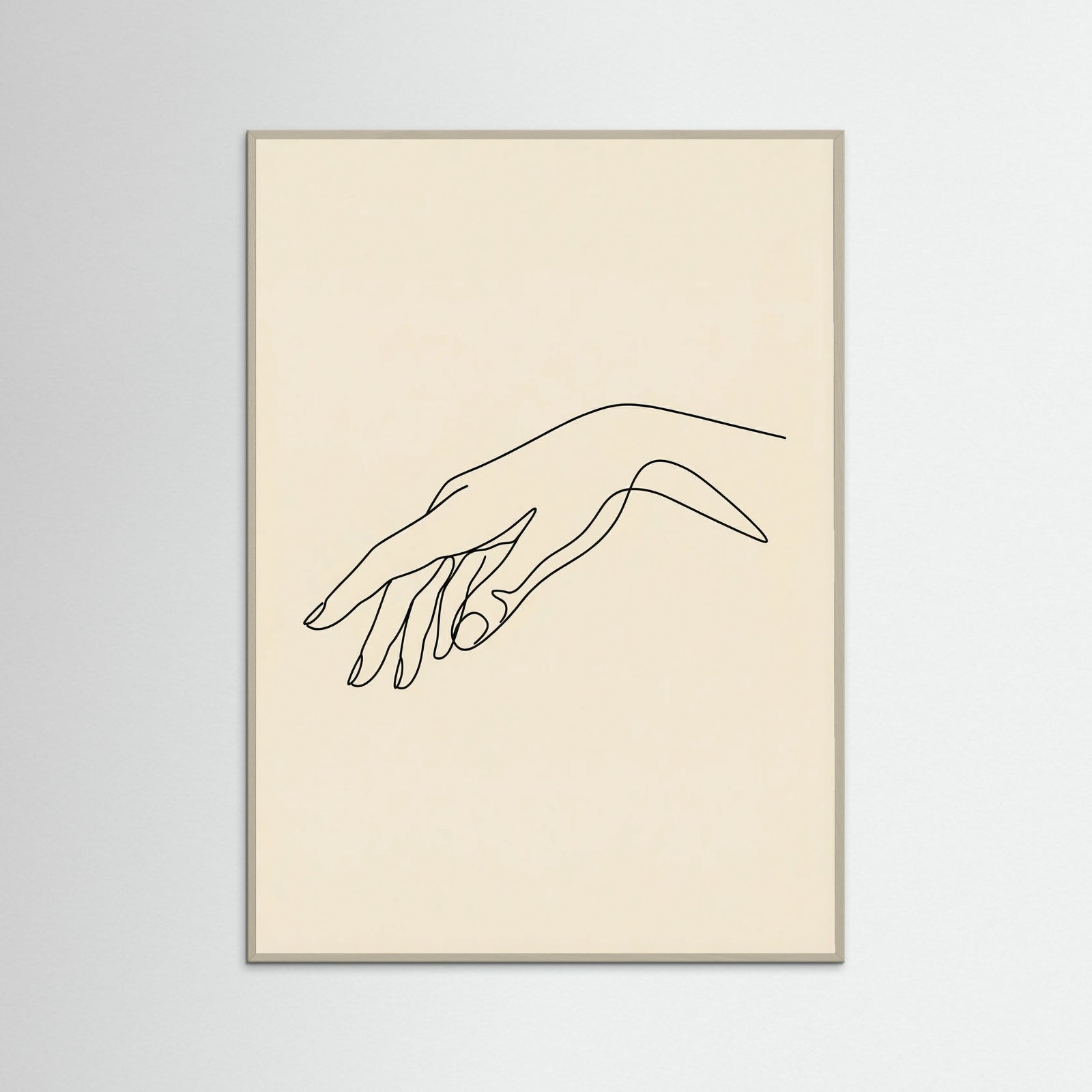 Grey Wood Abstract Female Form