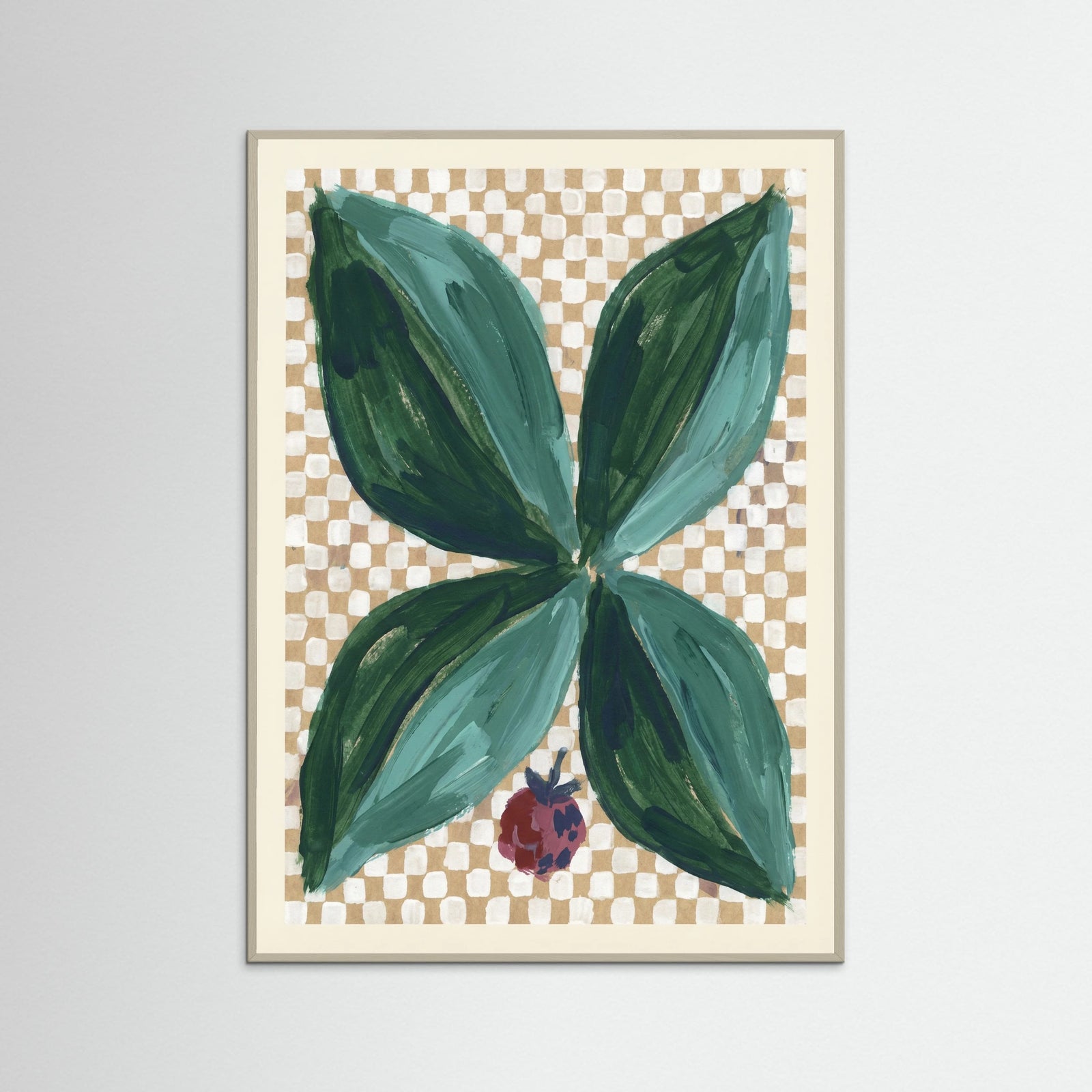 Grey Wood Abstract Indigo Bloom