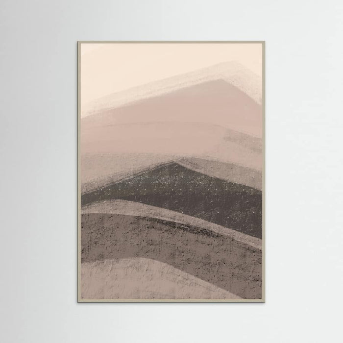 Póster Abstract Mountains – póster e impresión artística