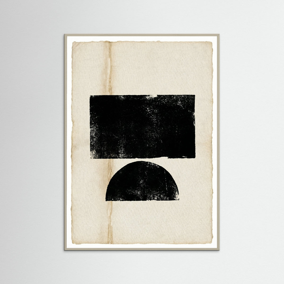 Grey Wood Abstract Profile