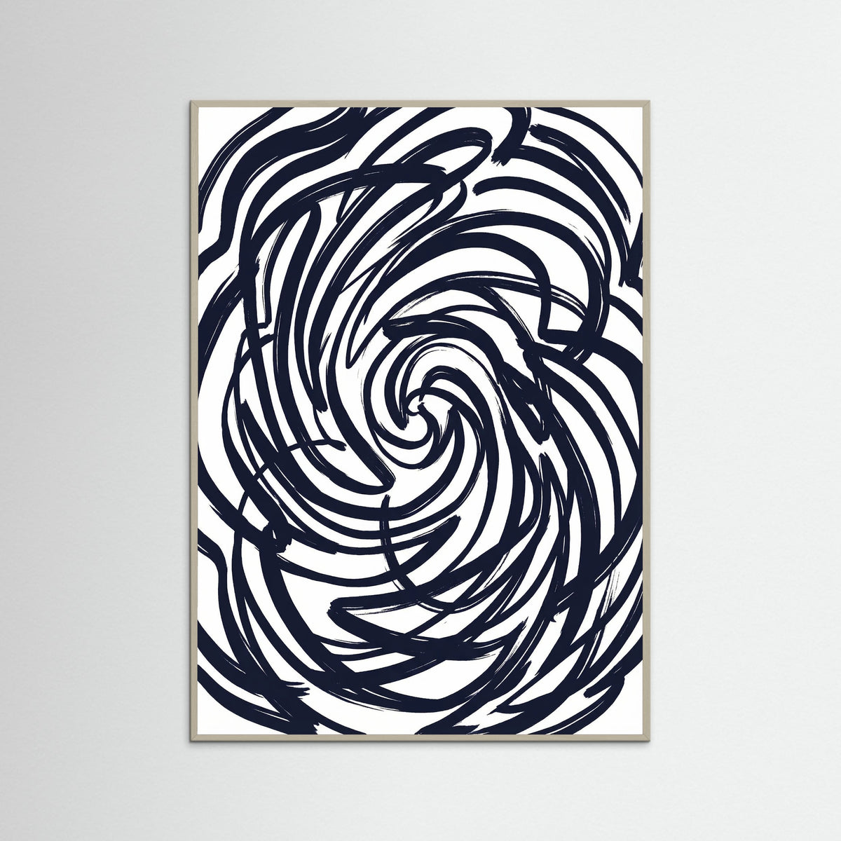 Grey Wood Abstract Strokes