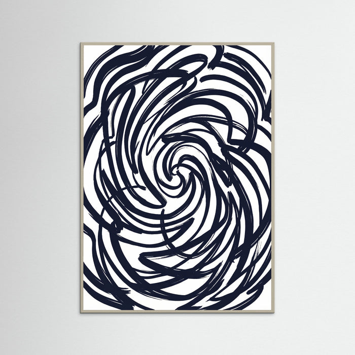 Grey Wood Abstract Strokes