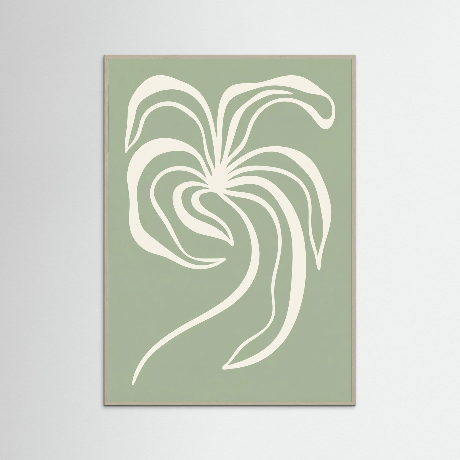 Grey Wood Abstracted Gaze