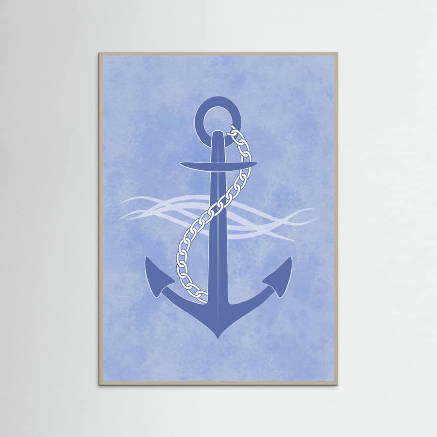 Anchor3 Poster – plakat og kunsttryk