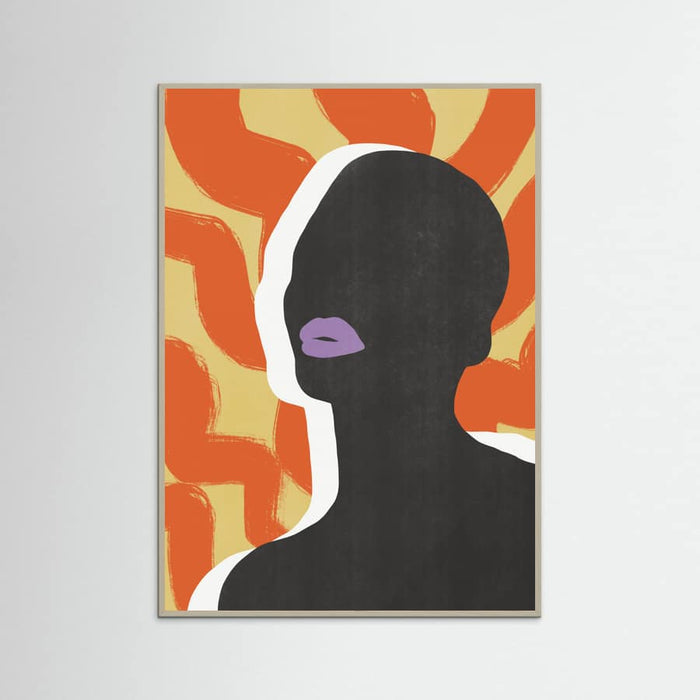 Anonymous Portrait In the Sun -juliste – juliste ja taidepainatus