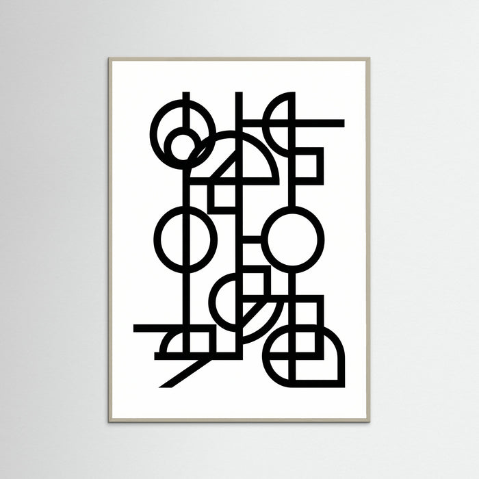 Grey Wood Art Print
