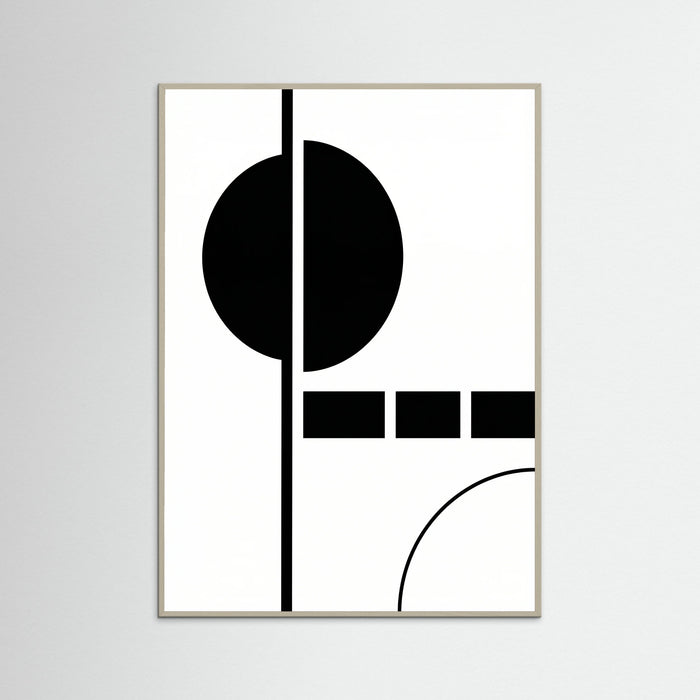 Grey Wood Art Print