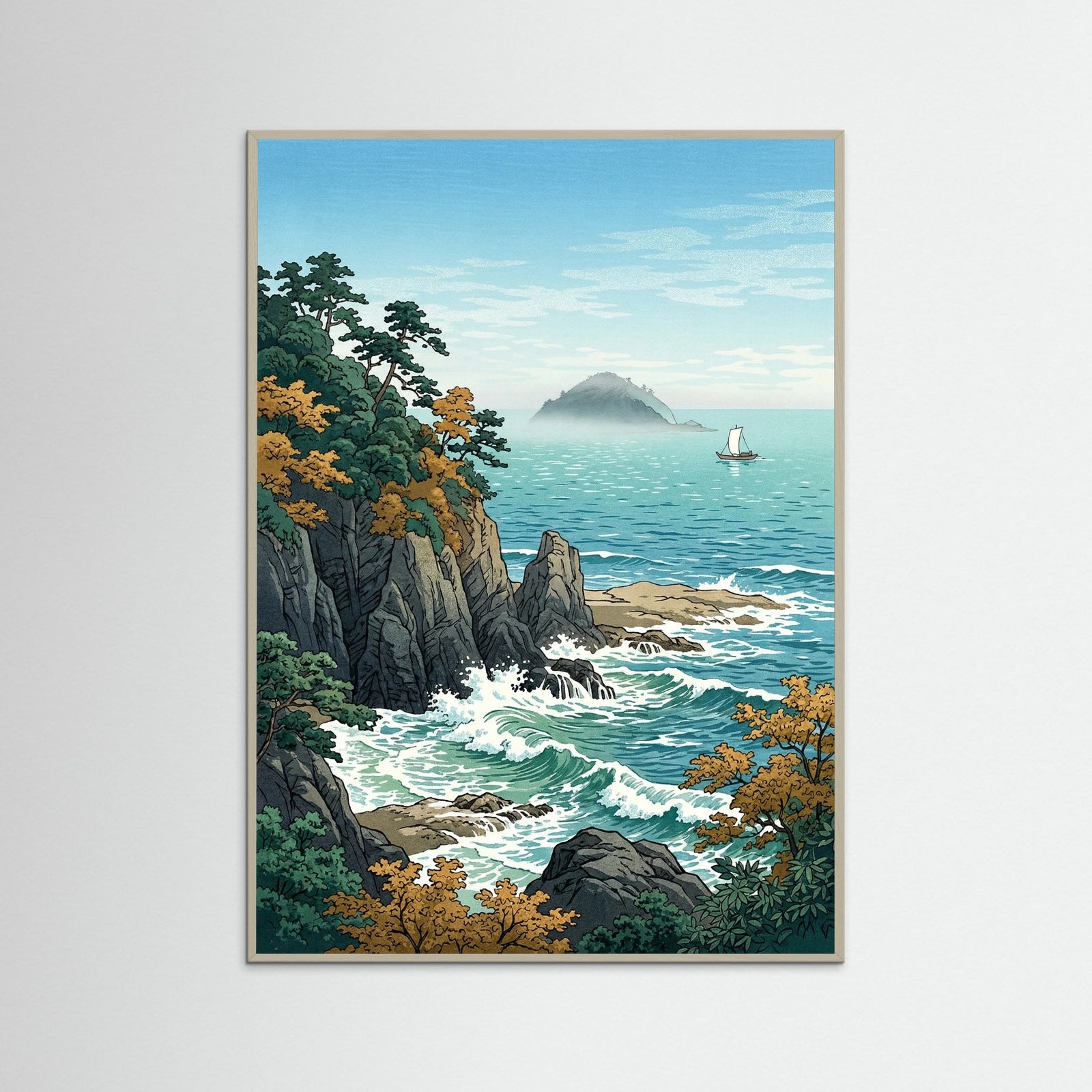 Grey Wood Ashitaka River Autumn