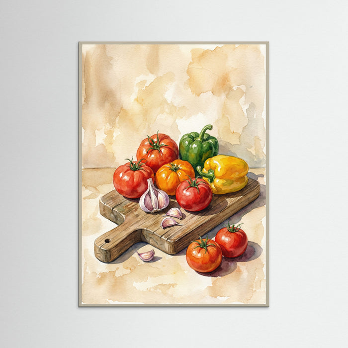 Grey Wood Autumn Harvest Still Life