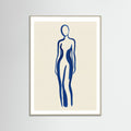 Grey Wood Azure Contemplation