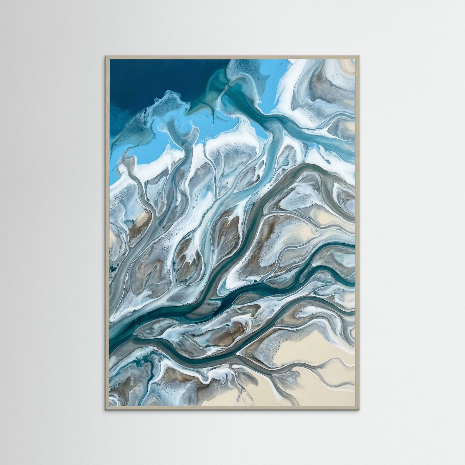 Grey Wood Azure Current