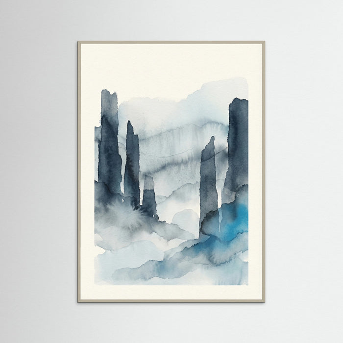 Grey Wood Azure Depths