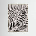Beige Wave Pattern Poster – poster and art print