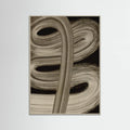 Beige strokes no 4 Poster – Poster und Kunstdruck